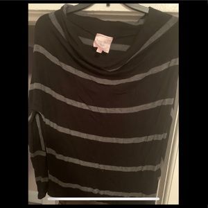 Long sleeve stripe shirt